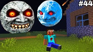 i Found Scary LUNAR MOON 😱 in Minecraft   Part44 [upl. by Llednav]