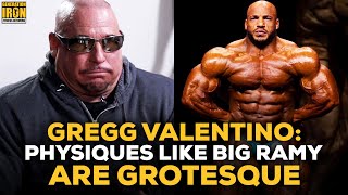 Gregg Valentino Modern Bodybuilding Physiques Like Big Ramy Are Grotesque [upl. by Annamarie]