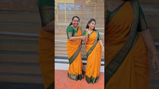 💛 YELOVE 💛 🥻Saree Draping 🥻💛 orchidbeautyparlouradoor 💛sareedraping [upl. by Ardnoid272]