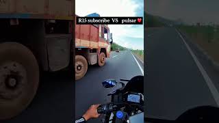 R15v4 VS pulsar 150 ￼ track race Vijai Gilli song status r15 pulsar ns200 [upl. by Karp]