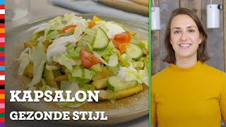 Kapsalon maken  Gezond recept  Favoriet Gezonde Stijl [upl. by Gnurt]