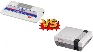 All NES Vs Sega SG1000 Games Compared Side By Side [upl. by Enirbas]