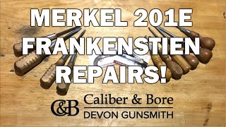 Devongunsmith Diaries 34 Merkel 200201E Frankenstein Repair Job [upl. by Adneral578]