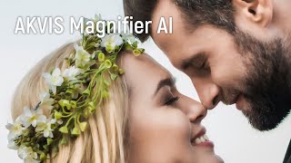 AKVIS Magnifier AI  Image Enlargement Software [upl. by Olnton]