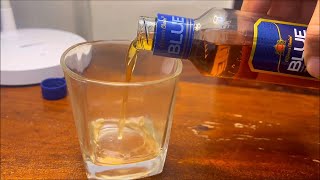 Officers Choice Blue whisky review English [upl. by Ordway]