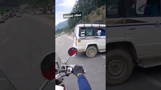 Manali vibesYt shortsbikingmotorcycletravelvlogRudraautomobileroyalenfieldSM650 [upl. by Nacim1]