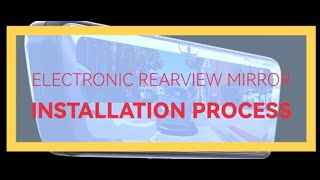 Sinjet Rear View Mirror Installation Guide [upl. by Anihtyc]