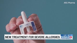 FDA approves first nasal spray for treatment of anaphylaxis [upl. by Cesaria]