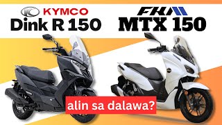 Kymco Dink R150 vs FKM MTX 150  Side by Side Comparison  Specs amp Price  2023 Philippines [upl. by Carry]