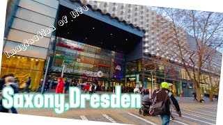 Germany 🇩🇪 saxony  Dresden a beautiful city of sachsen and its shopping centre in main city centre [upl. by Shue]