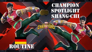 MCOC Champion Spotlight ShangChi  Teil 2 Routine Deutsch 1440p [upl. by Bernie]