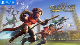 Harry Potter Quidditch Champions First Look  PS5  German Deutsch [upl. by Ruddy]