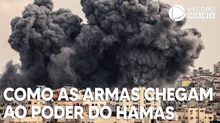 Entenda como as armas chegam ao poder do Hamas [upl. by Niggem770]