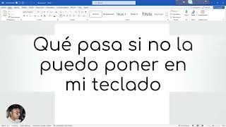 Cómo poner la quotñquot en la computadora laptop en Windows 10 y 11 [upl. by Priest]