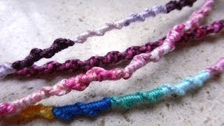 Bracciali di cotone  Spirale [upl. by Also]