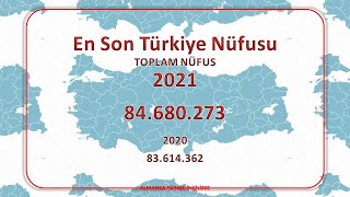 Türkiye’nin En Büyük 10 İli – En Son TÜİK Verileri 2022 [upl. by Atalya]