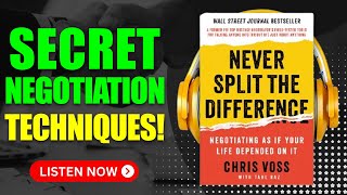 Never Split the Difference by Christopher Voss  Audiobook Summary and Review [upl. by Leinto]