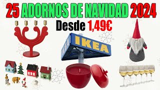 🎅🎄25 Adornos para NAVIDAD de IKEA 2024  Novedades y Ofertas Decoración Navidad IKEA 2024 [upl. by Jessamyn]