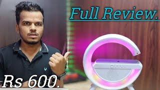 G Share Wireless Charging Rgb Light Speaker Unboxing Review [upl. by Eelyma]