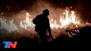 Incendios sin control en Corrientes el fuego no da tregua y ya llegó a los Esteros del Iberá [upl. by Hwu]