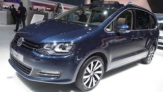 2016 Volkswagen Sharan Highline 20 135kW TDI SCR BlueMotion DSG6  Exterior and Interior Walkaround [upl. by Fanestil]