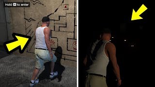 GTA 5  I Entered the Mount Chiliad Mural Secret Location [upl. by Rothwell]