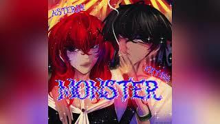 asteria amp Ext3r4  Monster Sped Up [upl. by Ahsennek192]