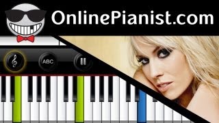 Natasha Bedingfield  Unwritten  Piano Tutorial [upl. by Avilys]