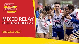 CHAMPIONS DEurope 🇫🇷 Mixed relay race replay  Brussels 2023 [upl. by Roid344]