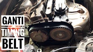 how to change the timing belt peugeot 207 Et3jp4 engjne [upl. by Hayse]