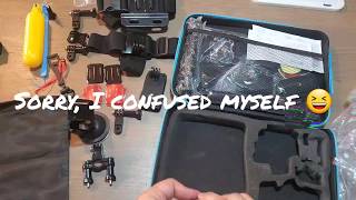 Unboxing Artman GoPro amp Action Camera Accessories Kit 58 in 1 2020 [upl. by Candide]