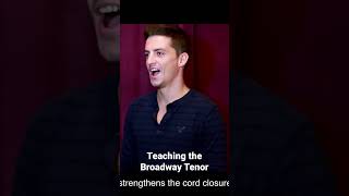 “Teaching the Broadway Tenor Voice” vocalcoach singinglessons tenor [upl. by Orsola]