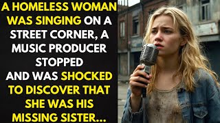 A Homeless Woman Was Singing a Music Producer Stopped by And Was Shocked to Find Out Who She is [upl. by Weissman221]