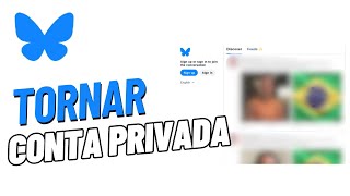 Como Tornar a Conta Privada No Bluesky Pelo Computador [upl. by Roxie]