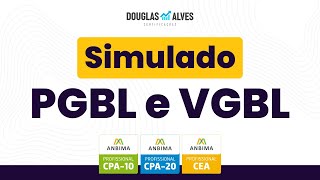 Simulados PGBL e VGBL 2023 CPA 10 CPA 20 e CEA [upl. by Teuton535]