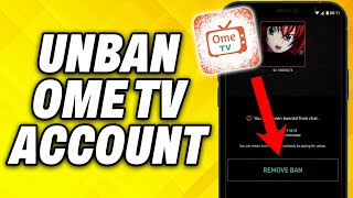 How To Unban Ome TV Account 2024 [upl. by Attenod805]