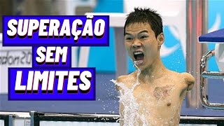 NATAÇÃO SEM LIMITES Classe S6 Campeão Paralimpico Tao Zheng [upl. by Gnilrits]