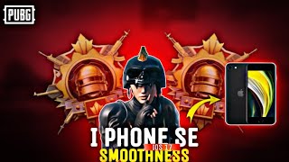 Iphone SE smoothness after ios 17🥵  PUBG MOBILE  pubgmobile [upl. by Akenahc]