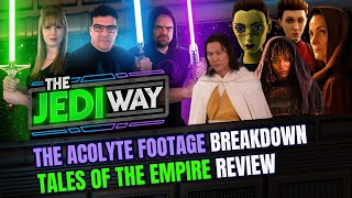 THE ACOLYTE New Footage Breakdown Tales of the Empire Review  THE JEDI WAY [upl. by Collimore]