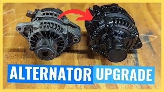 How To UPGRADE DMAX Alternator  4JJ3 BT50 MUX ALTERNATOR UPGRADE  Easy DIY Guide [upl. by Nylavad]