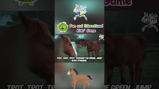 Horse  Horse Cartoon  Horse Song  Horse Story  Kids Songs and Nursery Rhymes  EduFam [upl. by Elorac]