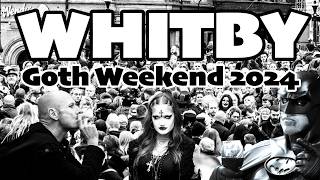 November Whitby Goth Weekend 2024 Autumn 4k Full Video [upl. by Inavoig]