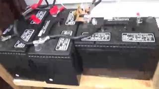 DIY Solar Setup Harbor Freight 180 Watt [upl. by Borroff]