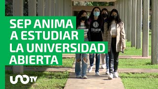 SEP lanza convocatoria para cursar la universidad abierta ve carreras y requisitos [upl. by Enialed]