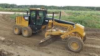 Cat 140M grading dirt [upl. by Jeanette272]