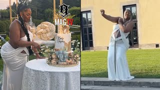 Ashanti Host Her Castle Themed Baby Shower While Nelly Is On Tour 🏰 [upl. by Kendrah]