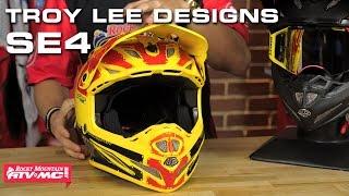 Troy Lee Designs SE4 Carbon Motocross Helmet [upl. by Segal]