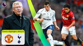 Three Goals in Three Minutes  Man Utd 23 Tottenham Hotspur  Classic Premier League Highlights [upl. by Pesek]