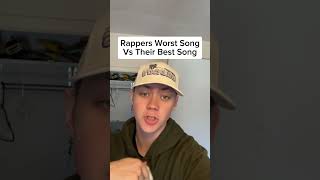 Rappers worst song vs their best song 😳 shorts fyp ynwmelly [upl. by Nothgierc]