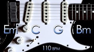 Energetic Rock Guitar Backing Track E Minor [upl. by Amarillis]